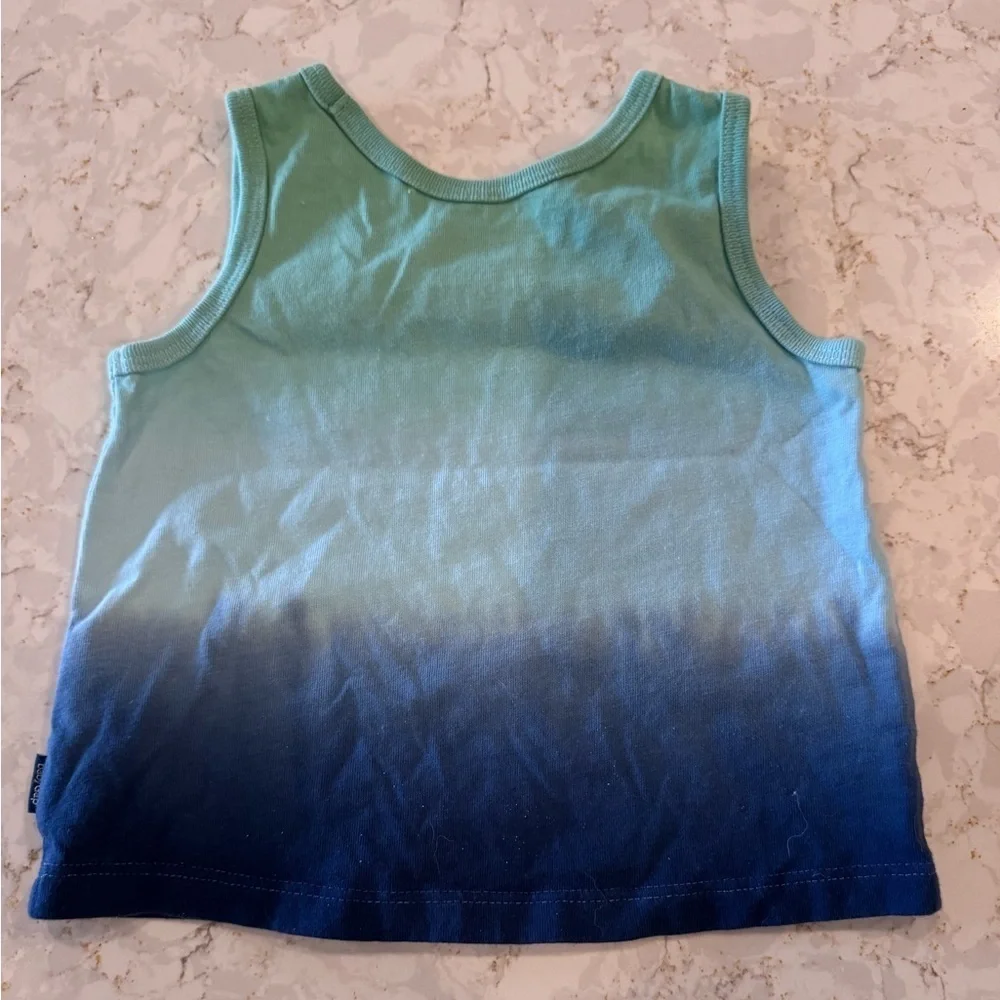 6-12M - Gap - Blue Ombre Tank Top and Shorts Set